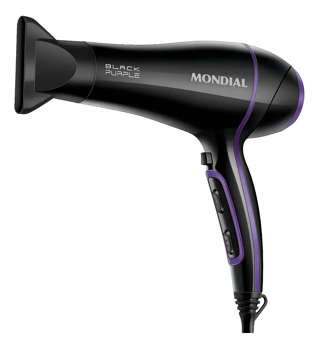 Mondial Secador De Cabelos Black Purple SCN-01 2000W Preto