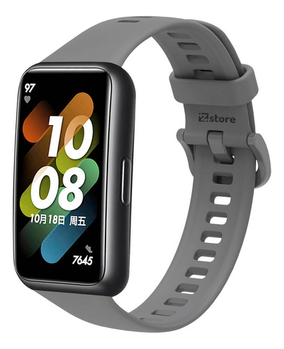 Correa Compatible Con Huawei Band 7 Colores Gris