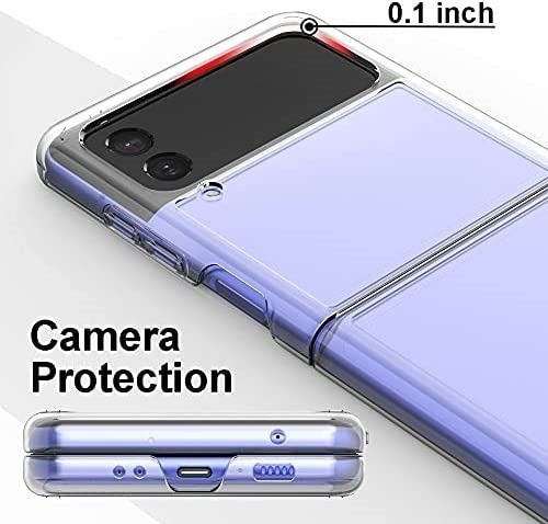 Imagen 5 de 6 de Funda Galaxy Z Flip 3 Vvupic Cristal Clear