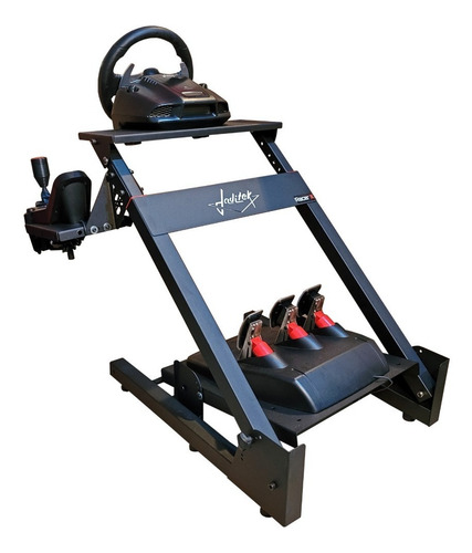 Imagen 3 de 7 de Soporte Para Volante Logitech Regulable Jaditek Racer X