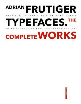 Libro Adrian Frutiger - Typefaces : Complete Works - Heid...