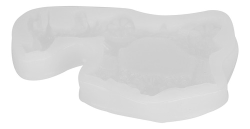 Molde De Silicona Con Forma De Carruaje De Caballos Para Fon