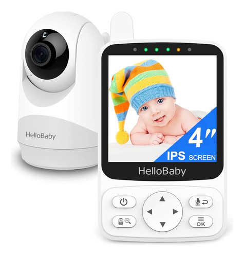 Monitor Hellobaby Con Duración De Batería De 29 Horas Y Pant