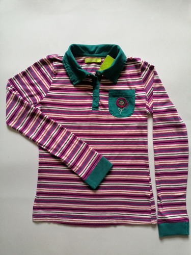 Suéter Niña Marca Kid Cool Talla10 Bolsillo Fucsia 30cmx57cm