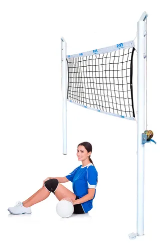 comprar Postes De Vóley Amateur - Con Altura Ajustable Para Torneos