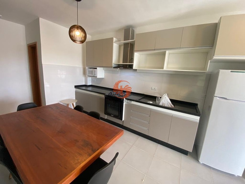 Imagem 2 de 19 de Oportunidade Cobertura Completa, Vista Mar , Mobiliado , 2 Dorms Sendo 1 Suite + 1 Wc , Varanda Gourmet Com Churrasqueira E Jacuzzi - Ap00052 - 70627811