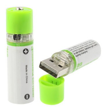 Adaptador Cargador Convertidor Bateria Recargable Usb