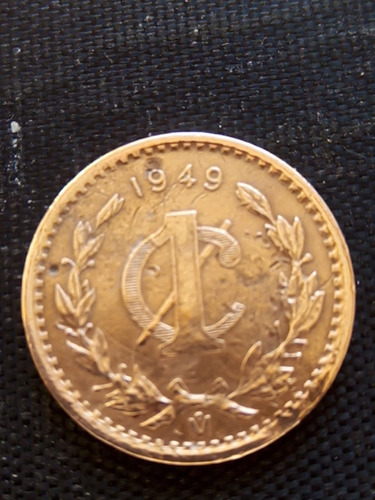Preciosa Moneda Antigua Mexicana 1 Centavo 1949  2 Exsit.