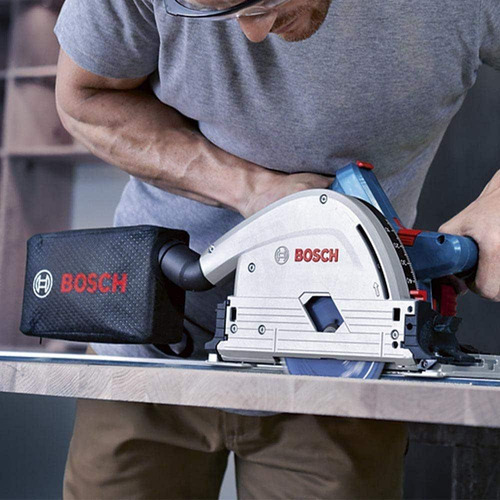 Serra Circular De Trilho A Bateria 18v Bosch Gkt 18v-52gc