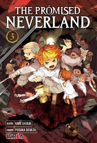 Manga The Promised Neverland Editorial Ivrea Tomo 3 Dgl 