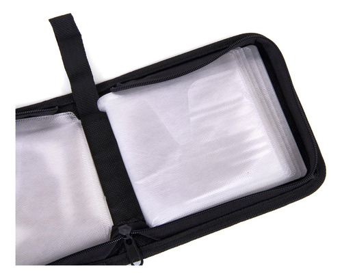 Estuche De Transporte Para Cd Dvd, Organizador Compacto De