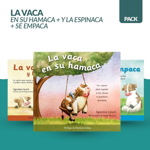 Pack La Vaca En Su Hamaca + Y La Espinaca + Se Empaca - Lync
