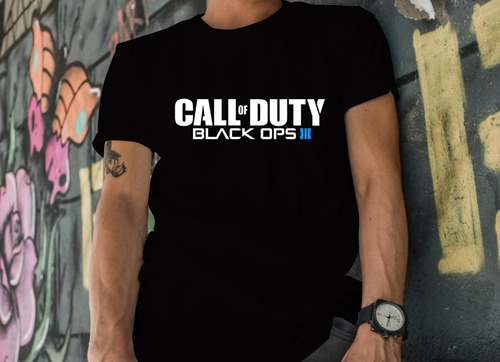 Polera Call Of Duty Logotipo / Video Juego 