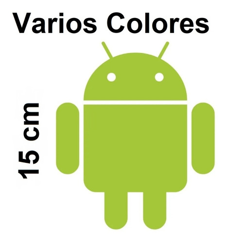 Stickers Android Logo ( Vinil 15 Cm ) 1 Pza