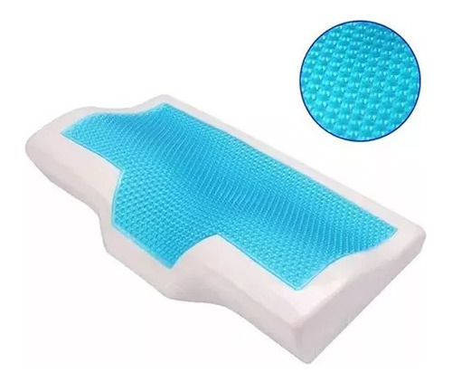 Almohada Con Gel Viscoelastica Memory Foam + Funda Original