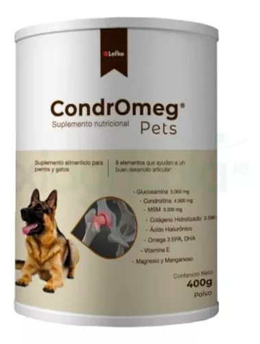 Perritos Vitaminas Glucosamina Condroitina Colágeno MSM GENERICO