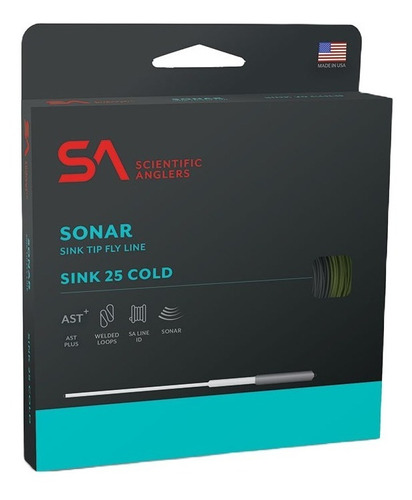 Línea Fly Cast Scientific Anglers Sonar Sink 25 Cold