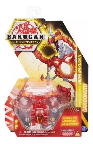 Bakugan Legends Nova Dragonoid Con Luz