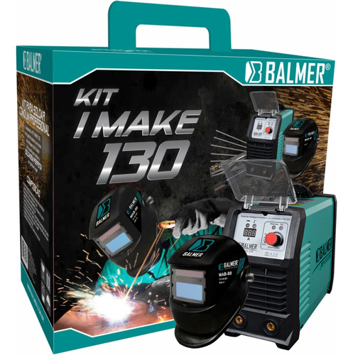 Kit Inversora Balmer Joy 133 Biv Tig Mma Eletrodo I-make