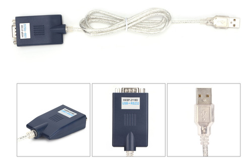 Convertidor De Serie Usb A Db9 Rs232 Integrado Pl2303 De 2 C