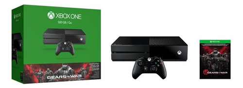 Microsoft Xbox One 500GB Gears of War Ultimate Edition cor  preto