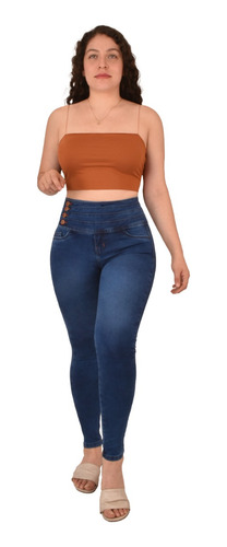 Jeans Dama Pantalones Mujer Colombiano Push-up Premium
