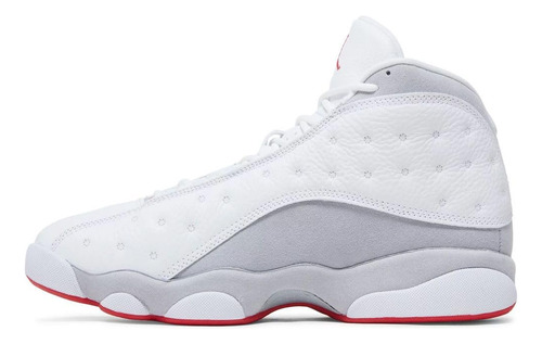 Air Jordan 13 Retro Tenis Para Hombre Blanco Rojo Verdadero
