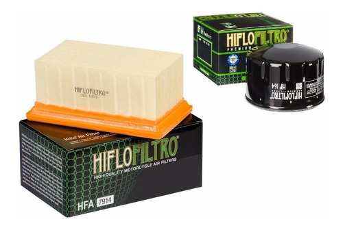 Kit Filtros Aire Aceite Bmw R 1200 Rt 10 12 Hiflofiltro Ryd