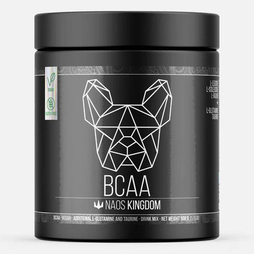 Bcaa + Glutamina Y Taurina 500g - 33serv - Naos Kingdom