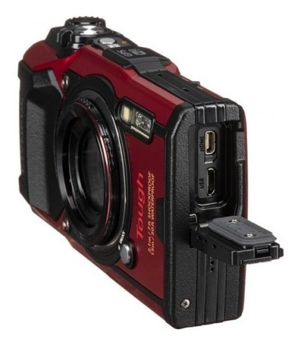 Olympus TG-6 compacta avanzada color rojo