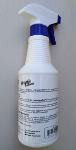 Imagen 2 de 2 de Atrayente Líquido 500ml Entrenador Para Perro Uso Interiores