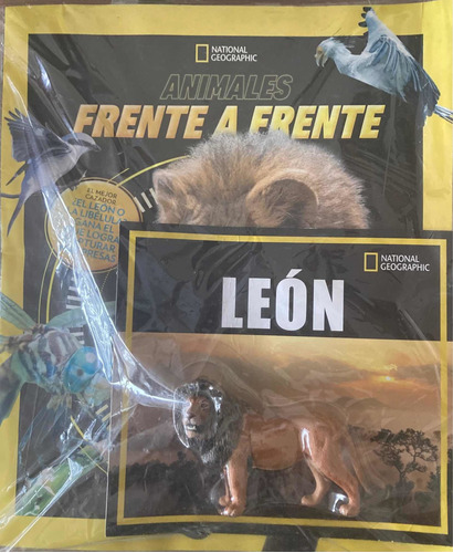 Colección Mundo Animal Natgeo Leon Incluye Revista