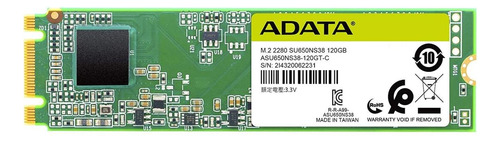 Disco sólido SSD interno Adata Ultimate SU650 ASU650NS38-120GT-C 120GB