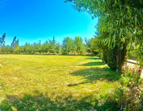 Parcela Con Casa De 5.500 M2 En Chiñigue, El Monte