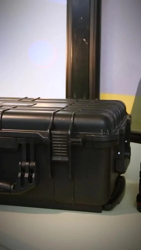 Maleta Case Anti Impacto IP67 Com Rodas e Espuma Removível Vonder