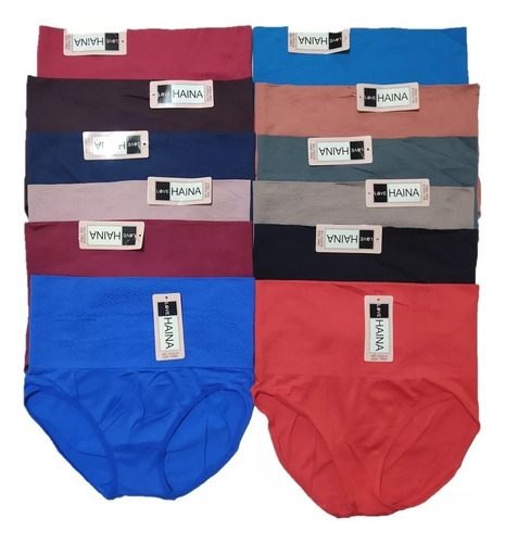 Pantaleta Faja Levanta Glúteos De Lycra 12 Pzs, Unitalla.