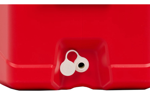 Hielera Portátil Igloo Nevera 49 Lts 52 Qt Con Portavasos Color Rojo