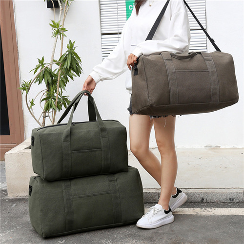 A Maleta Grande De Lona For Mujer, Deporte, Hombre Y
