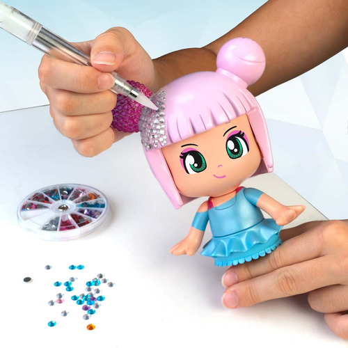 Pinypon Pop Y Shine Muñeca 17cm Con Accesorios Famosa