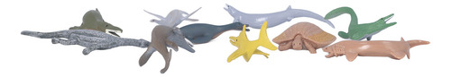 Set De Juguetes De Animales Marinos, Realista, Educativo, Ex