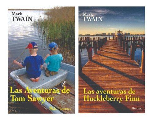 Mark Twain Lote X2 Libros Nuevos Las Aventuras De Tom Sawyer