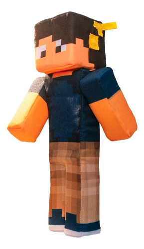 Pelúcia Marcelo Drv Streamer Minecraft 30cm - Cosmokids