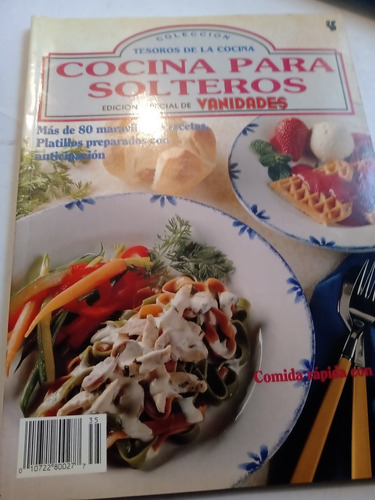 Revista Vanidades Cocina Para Solteros Edición Especial