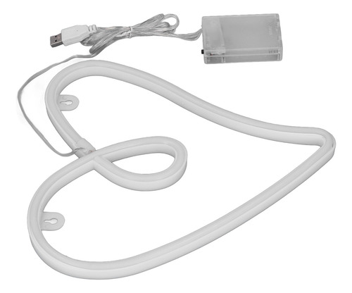 Fuente De Alimentación Dual Heart Neon Light Retro Ip45
