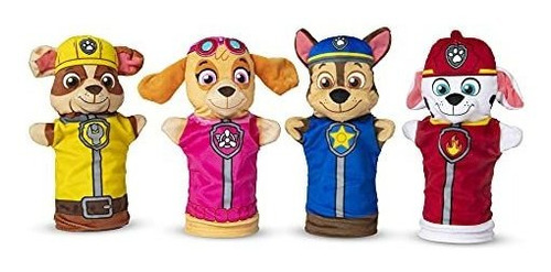 Titere - Melissa & Doug Paw Patrol Hand Puppets (4 Puppets, 