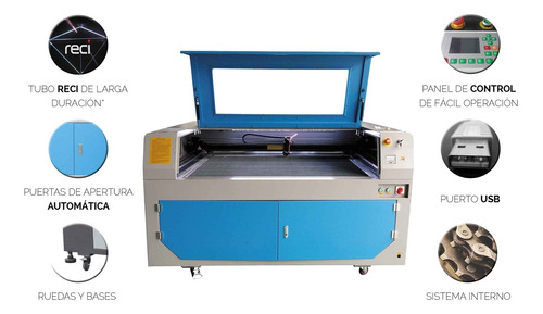 Maquina De Corte Laser Macrolaser (nicecut) Ml90130 (nc-139)