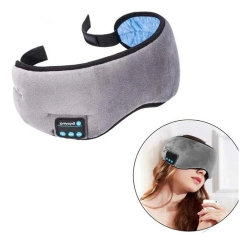 Máscara Tapa Olho Para Dormir Fone De Ouvido Bluetooth Usb 