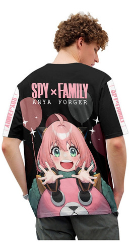 Polo Sublimado Spy Family Anime Mod.4