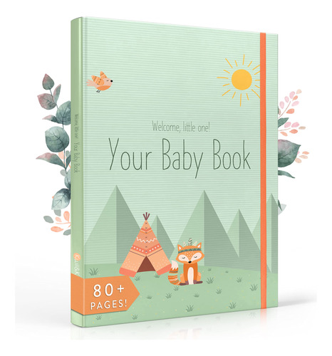 Kwii&kwii - Libro Para Bebs De Primer Ao - Libro De Recuerdo