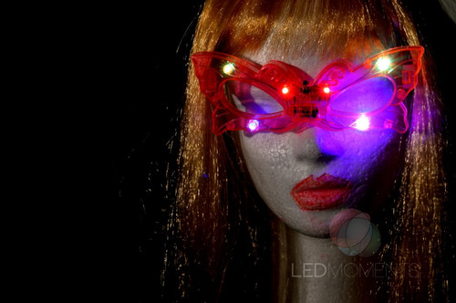 Imagen 3 de 10 de Pack 15 Lentes Luminosos Surtidos Led Y Neon Combo Cotillon